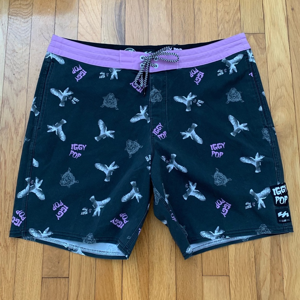 Billabong Limited Edt. Iggy Pop Boardshorts NWOT